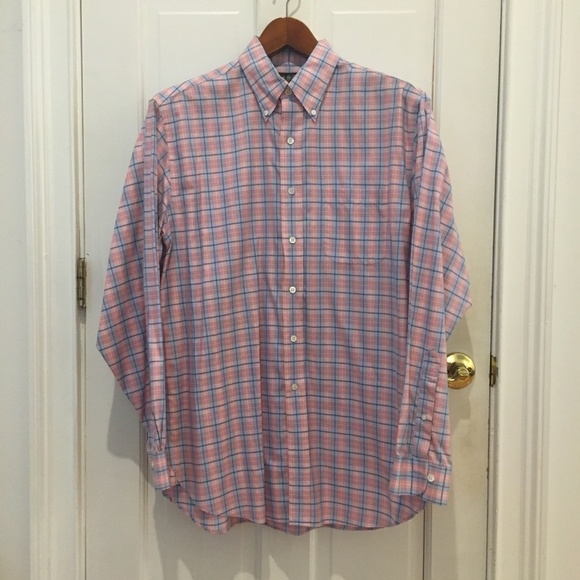BROOKS BROTHERS COUNTRY CLUB ITALIAN COTTON SHIRT - Picture 2 of 7
